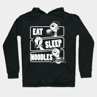 Eat Sleep Noodles Repeat - Gift for Noodle lover print Hoodie